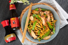 Pan-fried Chicken Noodles